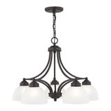 Somerset 5 Light Medium Chandelier by Livex - 4225
