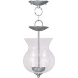 Legacy 2 Light Small Pendant by Livex - 4392LEG
