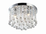 Daya 3 Light 11.75 Inch Wide Flush Mount by Canarm Inc - IFM237B12ORB9