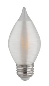 4.38 Inch 4W C15 LED Medium Base Replacement Lamp by Satco - S24WC15-188438