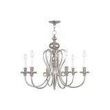 Caldwell 5 Light Medium Chandelier by Livex - 5165