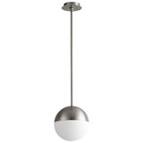 Mondo 10.1W 1 LED Light Medium Pendant 12 Inch Tall by Oxygen - 3-6902