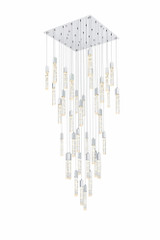 Aurora 6.5W 36 LED Chandelier 19 Inch Tall and 42 Inch Wide by Elegant - 2088G42