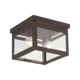 Milford 2 Light 8 Inch Wide Flush Mount by Livex - 4031