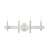 Denmark 4 Light Candle Style Vanity Light by Livex - 15584