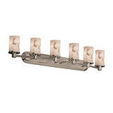 Lumenaria Rondo 6 Light Cylinder Vanity Light by Justice Design - FAL-8516-10