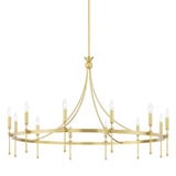 Gates 12 Light Oversized Chandelier by Hudson Valley - 4351
