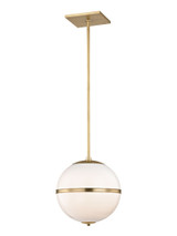 Truax 1 Light Medium Pendant by Crystorama - 2112