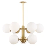 Paige 9 Light Large 2 Tier Chandelier by Mitzi - H193809