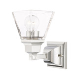 Mission 1 Light Wall Sconce 9.5 Inch Tall by Livex - 17171
