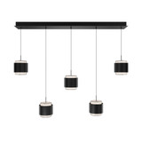 Banded 50W 5 4CCT LED Pendant 5 Inch Tall and 41.5 Inch Length by dweLED - PD-68905L