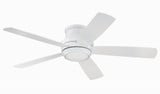 Tempo Hugger 52 Inch Ceiling Fan with Light Kit by Craftmade - TMPH52-5