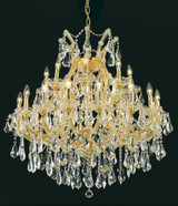Maria Theresa 24 Light Oversized Chandelier by Elegant 2801D36 - 2801D36