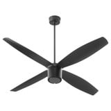 Samaran 4 Blade Ceiling Fan 14 Inches Tall and 60 Inches Wide by Oxygen - 3-116