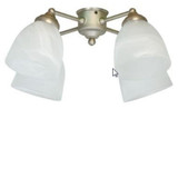 Accessory 36W 4 LED Universal Fan Light Kit 19.25 Inches Wide by Craftmade - LK400-1925