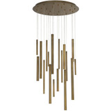 Santana 18 Light Medium Chandelier by Eurofase - 31445