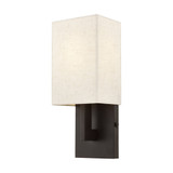 Meridian 1 Light Wall Sconce by Livex - 52131