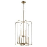 Optic 9 Light Large 2 Tier Pendant by Quorum - 8114-9