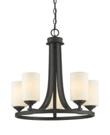 Bordeaux 5 Light Chandelier 21.5 Inches Wide by 21.5 Inches High by Z-Lite - 435-5B