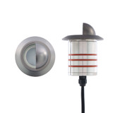 4.1W 1 LED Round Scoop Top Inground Indicator Light 4.13 Inch Tall by WAC - 2131