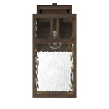 Aspenbrook 1 Light Outdoor Wall Mount 17 Inch and 7.75 Inch Wide by Hunter - 46044
