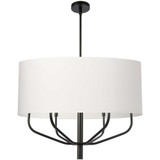 Eleanor 6 Light Large Chandelier by Dainolite - ELN-306C