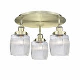 Colton 3 Light 17.25 Inch Wide Flush Mount by Innovations - 916-3C-G302