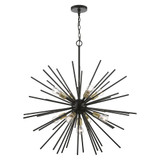 Tribeca 9 Light Oversized Foyer Pendant by Livex - 46176