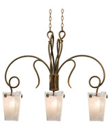Tribecca 3 Light Oversized Island Chandelier by Kalco - 4300