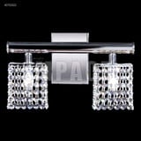 Contemporary 2 Light Crystal Vanity Light by James Moder - 40752S002BV
