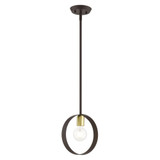 Modesto 1 Light Mini Pendant by Livex - 46411