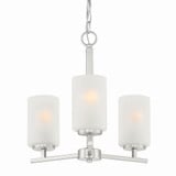 Carmine 3 Light Small Chandelier by Designers Fountain - D239M-3CH