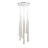 Cascade 9 LED Light Small Round Chandelier by Modern Forms PD-41809R - PD-41809R