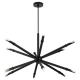 Ionis 27.6W 12 LED Pendant 22 Inch Tall and 42 Inch Wide by Oxygen - 3-878