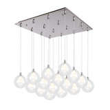 Bolla 43W LED Pendant 6 Inch Tall and 20.88 Inch Wide by Kuzco - MP3106-16