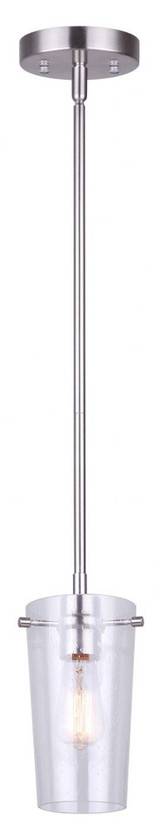 Vivien 1 Light Mini Pendant by Canarm Inc - IPL1080A01GD