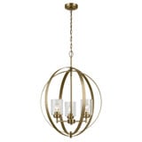 Winslow 3 Light Medium Round Chandelier by Kichler - 44034