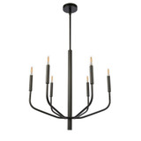 Eleanor 6 Light Medium Chandelier by Dainolite - ELN-246C