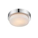 Multi-Family 1 Light 8.5 Inch Wide Flush Mount by Golden - 1270-09