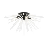 Uptown 4 Light 20 Inch Wide Flush Mount by Livex - 48820