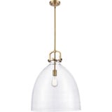 Newton Bell 1 Light Pendant 18 Inch Wide by Innovations - 412-1S-18