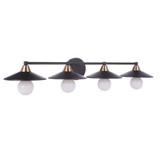 Isaac 4 Light Vanity Light by Craftmade - 12537
