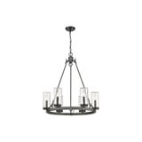 Marlow 6 Light Outdoor Pendant 31 x 27.5 Inch Wide by Z-Lite - 589-6
