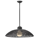 Pismo 8W 1 LED Large Pendant 9.25 Inch Tall and 24 Inch Wide by Lark - 84337