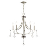 Laurel 5 Light Medium Chandelier by Livex - 40785