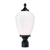 Acorn One Light Post Lantern 9 Inch by 20.25 Inch High by Acclaim  - 5367