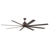 Breda 8 Blade Ceiling Fan 16.4 Inches Tall and 84 Inches Wide by Kichler - 310285