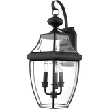 Newbury 3 Light Outdoor Candle Style Wall Lantern by Quoizel - NY8318