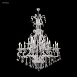 Pearl 28 Light Oversized Crystal Chandelier by James Moder - 96660-PEARL