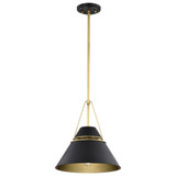 Adina 1 Light Medium Pendant 13.75 x 12.75 Inches by Nuvo - 60/7766
